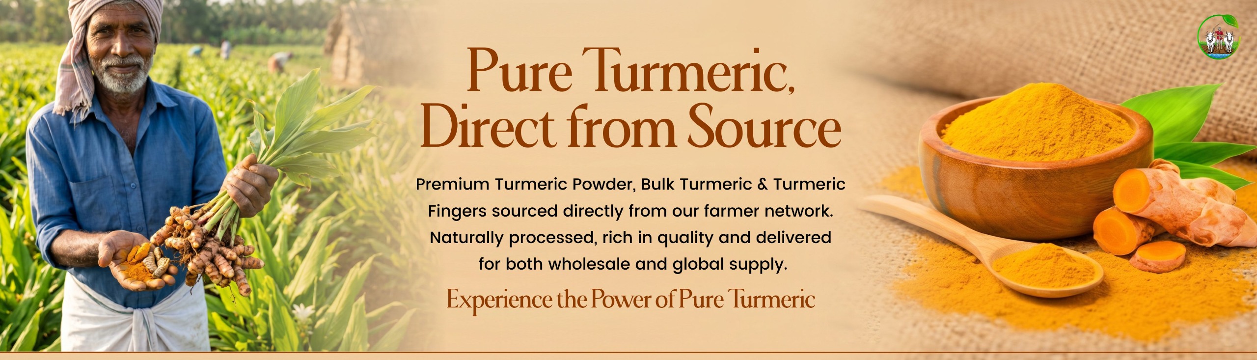 Pure Turmeric, Direct from Source